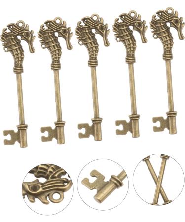 Operitacx 15 Pcs Diy Alloy Accessories Bond Bracelets for Couples Animal Charm Seahorse Head Design Pendants - Buy Online on GoSupps.com