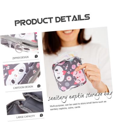 Lurrose 8 STK Aunts Towel Bag - High Capacity Cartoon Travel Carrier Bag for Women - Durable Polyester Organizer with Buttons - Buy Online on GoSupps.com