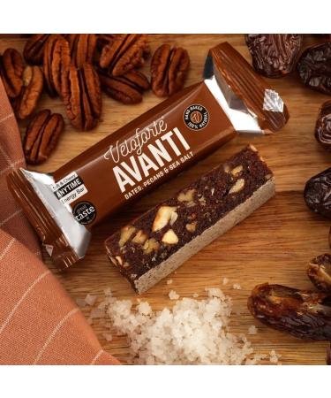 Veloforte Mixed Energy Bars - 100% Natural Healthy Sports Performance Balanced Protein & Carbs Great Taste Award Winners Dairy-Free Gluten-Free Vegetarian (24 Bars) - Buy Online on GoSupps.com