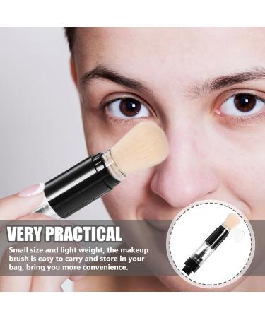 Beaupretty Make up Brush Makeup Brush Buttons Foundation Brush Small Powder Brush Blush for Makeup Face Powder Brush Loose Powder Brush Miss Hand Use Telescopic Brush Artificial Fiber - Buy Online on GoSupps.com