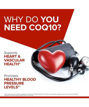 Qunol CoQ10 100mg Softgels - 3X Better Absorption Coenzyme Q10 Supplement for Heart Health & Energy - 90 Count - Buy Online on GoSupps.com