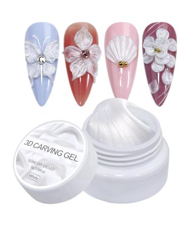 Bexdug Builder Gel 3D Nail Gel 5g Beauty Treatment for Gentle Nail Sculpting - Home & Salon Manicure for Daily Use