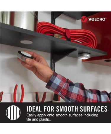 VELCRO Brand 90363 Industrial Fasteners Stick-On Adhesive - Professional Grade | Heavy Duty Strength | Indoor/Outdoor Use | 1 7/8in Circles 4 Sets - Buy Online on GoSupps.com