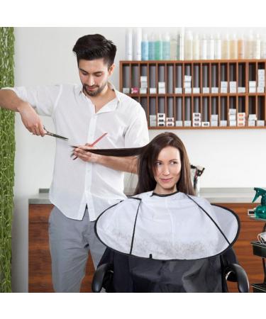 Buy Waterproof Hairdressing Cape for Adults - White Salon Hair Cutting Cape | International Shipping Available - Buy Online on GoSupps.com