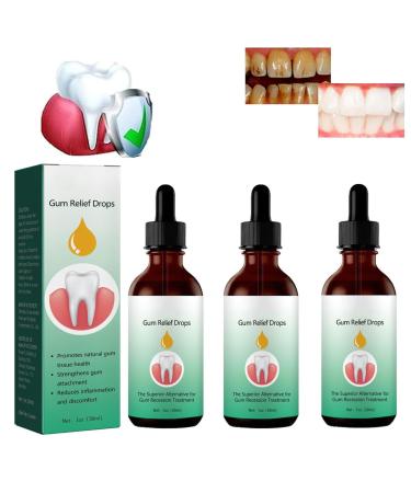 Gurflinger drops natural oral care drops receding gum repair serum rejuvenate your gums simply relief gum sensitivity and bleeding gums (3)