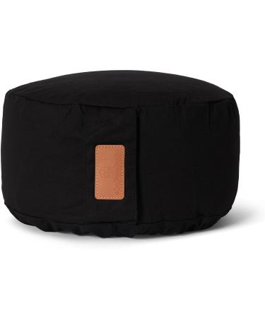 Buy Doyouryoga Round Yoga Pillow - 30cm x 15cm Washable Cover Organic Spelt or Buckwheat Filling | Perfect for Yin Yoga & Meditation - Buy Online on GoSupps.com