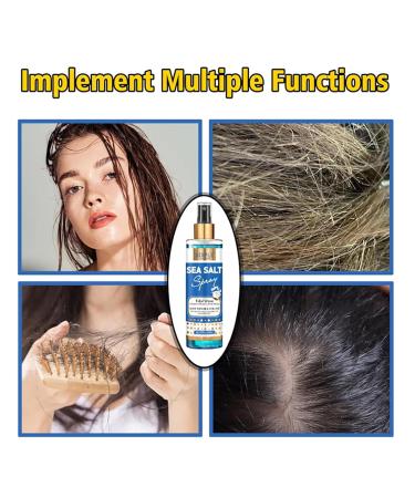 Sea Salt Spray for Natural Hair Men & Women Texture Spray for Hair Volume Adds Instant Thickness Light Hold Travel Size Sea Salt Spray for Hair Hold Beach Hair Spray Mist Spray for All Hair Types - Buy Online on GoSupps.com