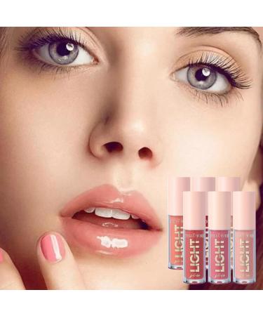 Plumping Lip Oil Clear Jelly Lip Care | Nourishing Lip Oil Crystal Jelly Non-Stick Cup for Dry Lip Gloss Novent Lips - Buy Online on GoSupps.com