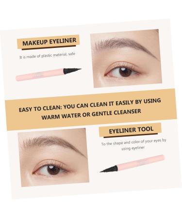 DOITOOL 3pcs Tool Pen Lady Eyeliner Printing Woman Cool Female Makeup for Cat 1 count (Pack of 1) Blackx3pcs - Buy Online on GoSupps.com