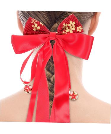 SEWACC elastic hair ties decor hair barrettes for girls hair ties girls hair ties with bows hair ties for girl hair bow hair rope bow hair ties elasticity bow tie girl child fabric - Buy Online on GoSupps.com
