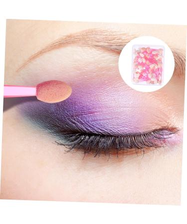 FOMIYES 100pcs Dual Double Shadow Eyeshadow with Sides Brush Eye Makeup Cosmetic Ended - Buy Online on GoSupps.com