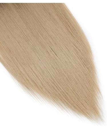 Silk-co 26 Inch 8PCS Clip in Hair Extensions Dark Brown to Ash Blond - 100% Synthetic Long Straight Hair Piece for Full Head - Buy Online on GoSupps.com