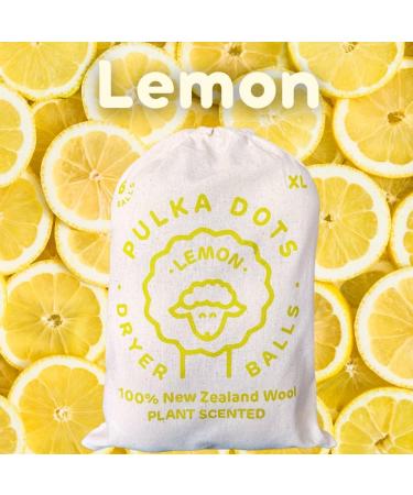 Pulka Dot's Plant-Scented Dryer Balls (Lemon) - Eco-Friendly Laundry Solution for International Shipping - Buy Online on GoSupps.com