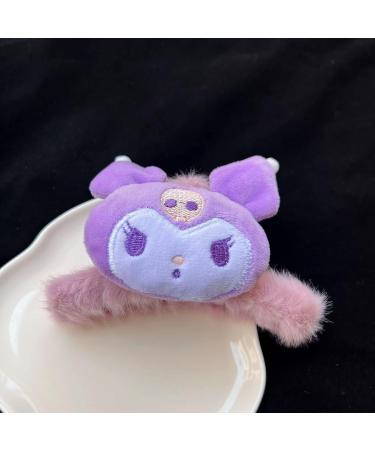 Kawaii Hair Claw Clips & Wristband Set - Large Clips for Thick Hair - Nonslip Strong Hold - Styling Accessories for Heatless Curler - Buy Online on GoSupps.com