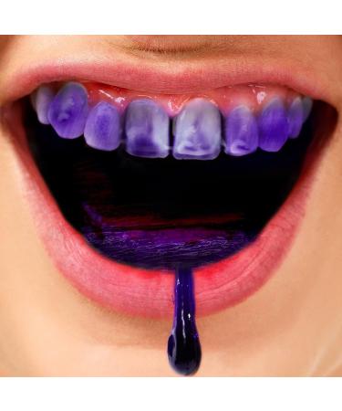 Instant Teeth Whitening Booster Purple Toothpaste for Teeth Whitening Purple Toothpaste Tooth Stain Removal Colour Corrector Serum Non-Invasive Treatment for Yellow Stains Colour Corrector Gel - Buy Online on GoSupps.com