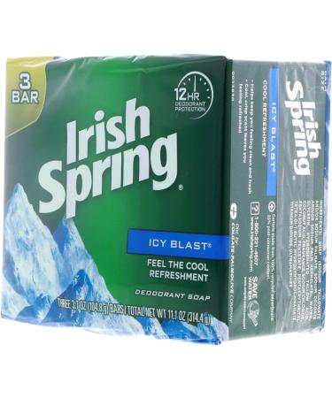 Irish Spring Ice Soap Bar Deodorant 107g (Pack of 5) - Buy Online on GoSupps.com