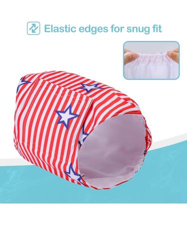 Avont Male Reusable Dog Diapers - 3 Piece Washable Belly Bands for Incontinence | Eco-Friendly XS (22-29cm) - Flag/Star/Spider-Man Design - Buy Online on GoSupps.com