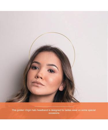 Lurrose Gold Goddess Headpiece | Bridal Wedding Headband for Halloween Cosplay | Tiara Crown Headwear | Style 1 - Buy Online on GoSupps.com