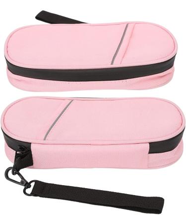 Compact Insulin Cooler Travel Case - Portable Zipper Design Cooler Bag for Insulin Pens (Pink) - Buy Online on GoSupps.com