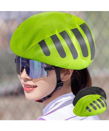 Premium Waterproof Helmet Cover Set - 4-Piece Reflective Rain Protection for Bicycles | Universal Fit with Basket & Saddle Covers - Buy Online on GoSupps.com