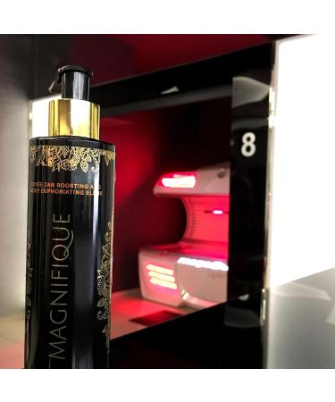 Onyx Magnifique Sunbed Dark Tanning Lotion - Bronzing Accelerator for Dark Tan Result - Push-Up Complex Coffee Blend - Lightweight Formula - Buy Online on GoSupps.com