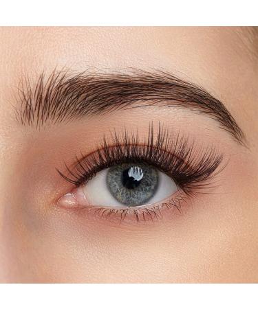 Beyelian C Curl Cluster Eyelashes - 48 PCS Luxury DIY Individual Lashes 0.07mm 16mm | Super Thin Black Band for At-Home Extensions - Buy Online on GoSupps.com