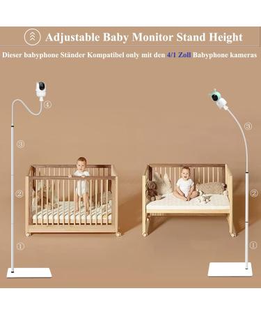 Eys Juice Baby Monitor Bracket Floor Stand - Compatible with GHB 2023 2023a2 Boifun 6T MomcoZy BM01 Avent SCD630 - 68.8 Inch Adjustable Height - Buy Online on GoSupps.com