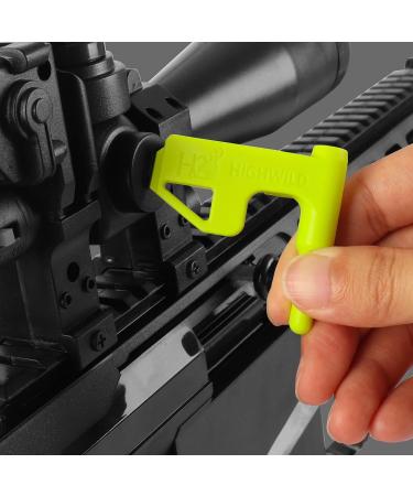 Highwild 10 Pack Chamber Safety Flags - Green Key Chain Tags, Flathead Tool, Picatinny Rail Adapter - Most Common Calibers - Buy Online on GoSupps.com