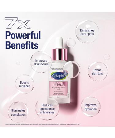 Cetaphil Healthy Radiance Brightening Serum with Niacinamide for Skin Pigmentation 30ml - Buy Online on GoSupps.com