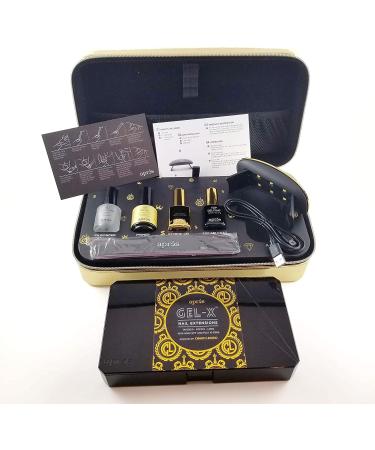 Chaun Legend x Apr s Gel-X Professional Nail Kit - Complete Vegan Leather Case with Gel-X Tips, pH Bonder, Gel Primer, Extend Gel, Top Gelcoat, Mini LED Light, and Emery Board - Buy Online on GoSupps.com