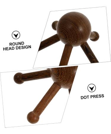 Ultechnovo 5 STK Hand Massager - Creative Wooden Head Claws Massage Device for Ultimate Relaxation | International Shipping Available - Buy Online on GoSupps.com