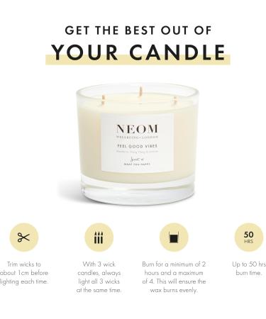 Buy NEOM Limited Edition Feel Good Vibes Candle - Mother's Day Gift | Mandarin Ylang Ylang & Jasmine | Travel Size | International Shipping Available - Buy Online on GoSupps.com