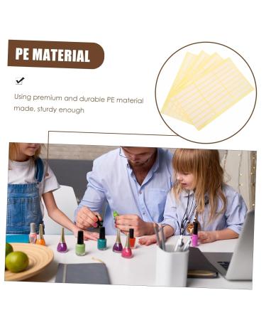 Didiseaon 4 Sheets Practical Nail Display Tape Manicure Nail Display Holder Nail Tape Random Style - Buy Online on GoSupps.com