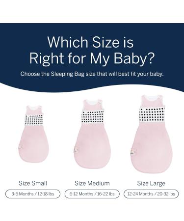 Nanit Breathing Wear Sleeping Bag - Medium Blush Pink | M Blush Pink - Buy Online on GoSupps.com