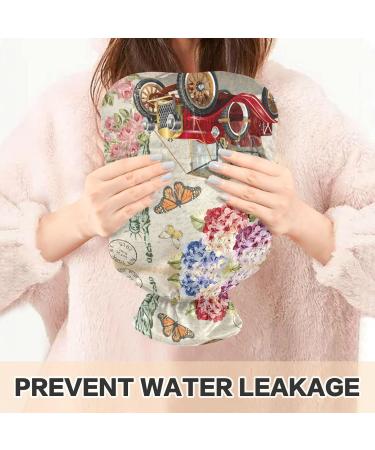 Buy Naanle Butterfly Freedom 1L Heat Bottle Transparent Hot Water Bottle for Pain Relief & Therapy | Ideal for Bed Hand Foot Heat Relief - Buy Online on GoSupps.com