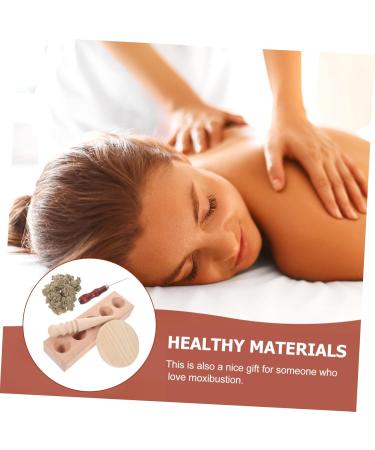 Fomiyes 1 Set WOOTE MOLD Massage Devices - Moxa-Form Warmwood Tools for DIY Moxibustion - Premium Household Molding Stock - Buy Online on GoSupps.com