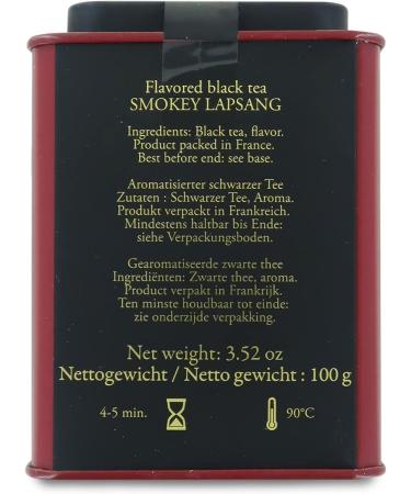 Smokey Lapsang - Smoked Black Tea 100g / 3.52oz Loose-Leaf Tea in Tin Dammann Fr res - Buy Online on GoSupps.com