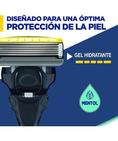 Wilkinson Sword Hydro 5 Skin Protection Razor with 4 Replacement Blades - Advanced Shaving Solution for Smooth Skin | International Shipping Available - Buy Online on GoSupps.com