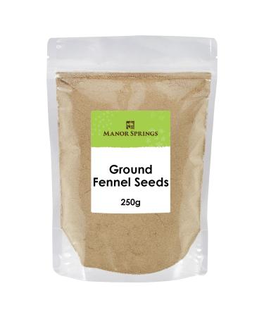 Ground Fennel Seeds 250g by Manor Springs - Buy Online on GoSupps.com