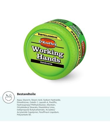 O'Keeffe's Working Hands Hand Cream - 193g for Extremely Dry & Cracked Hands - Moisture & Protection - Fast Shipping Worldwide - Buy Online on GoSupps.com