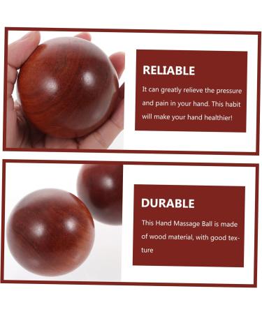 Buy Gatuida 5-Sentence Handball Massage Balls | Health & Exercise Tools | Wooden Hand & Training Massage Devices | Perfect for Boccia & Relaxation | International Shipping Available - Buy Online on GoSupps.com