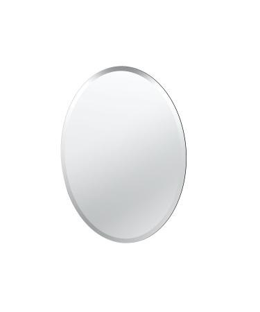 Gatco Beveled Easy Mount Mirror  26.5 H x 19.5 W  Silver