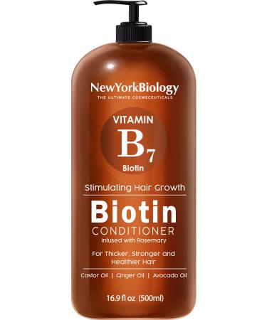 Biotin Conditioner for Hair Growth and Thinning Hair  Thickening Formula for Hair Loss Treatment  For Men & Women  Anti Dandruff - 16.9 fl Oz