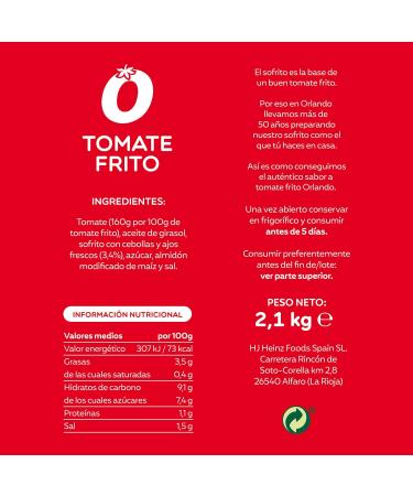 Orlando Frito Tomato 2.1kg - Buy Online on GoSupps.com