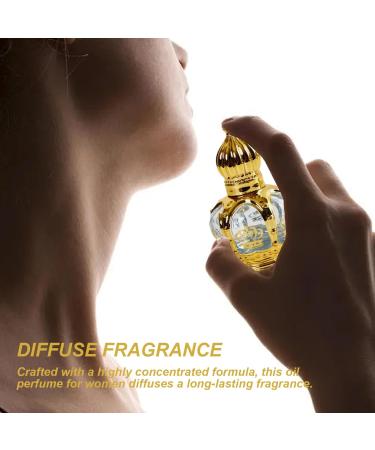 Licsaliwe Dubai Perfume Arabic Fragrance Oil Portable 15ml Long-Lasting Dubai Fragrance with Luxurious Bottle Women's Gift - Buy Online on GoSupps.com
