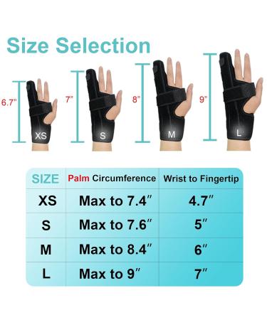 Buy Boxer Break Metacarpal Splint Brace - Support for 4th/5th Finger (Large/X-Large) | International Shipping Available - Buy Online on GoSupps.com
