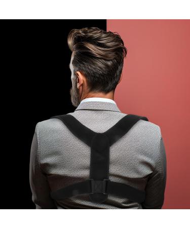 GLEAVI Adjustable Shoulder Posture Support Belt | Clavicle Brace & Humpback Correction Straps for Better Posture | USA Shipping - Buy Online on GoSupps.com