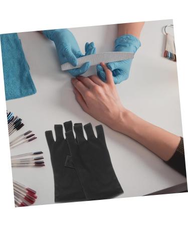 Beavorty 10 Pairs nail gloves pink gloves UV manicure gloves protective gloves UV gloves gloves UV protecting gloves manicure salon gloves polyester Miss Manicure tools protection - Buy Online on GoSupps.com