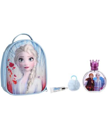 Frozen II 3.4 oz 100 ml EDT Plus Lip Gloss Zip Bag Gift Set - Buy Online on GoSupps.com