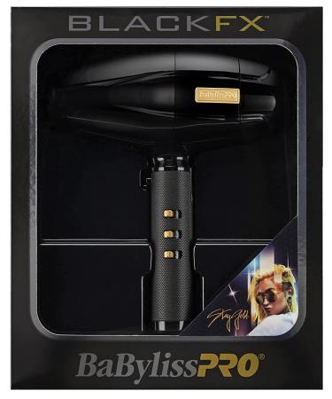 BaBylissPRO BLACKFX Metal Collection Hair Dryer | Professional Performance & Style - Buy Online on GoSupps.com